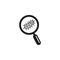 Magnifying Glass Icon EPS 10 vector