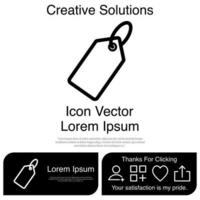 Price Tag Icon EPS 10 vector