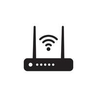 Router Icon EPS 10 vector