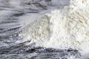 white wheat flour photo