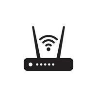 Router Icon EPS 10 vector