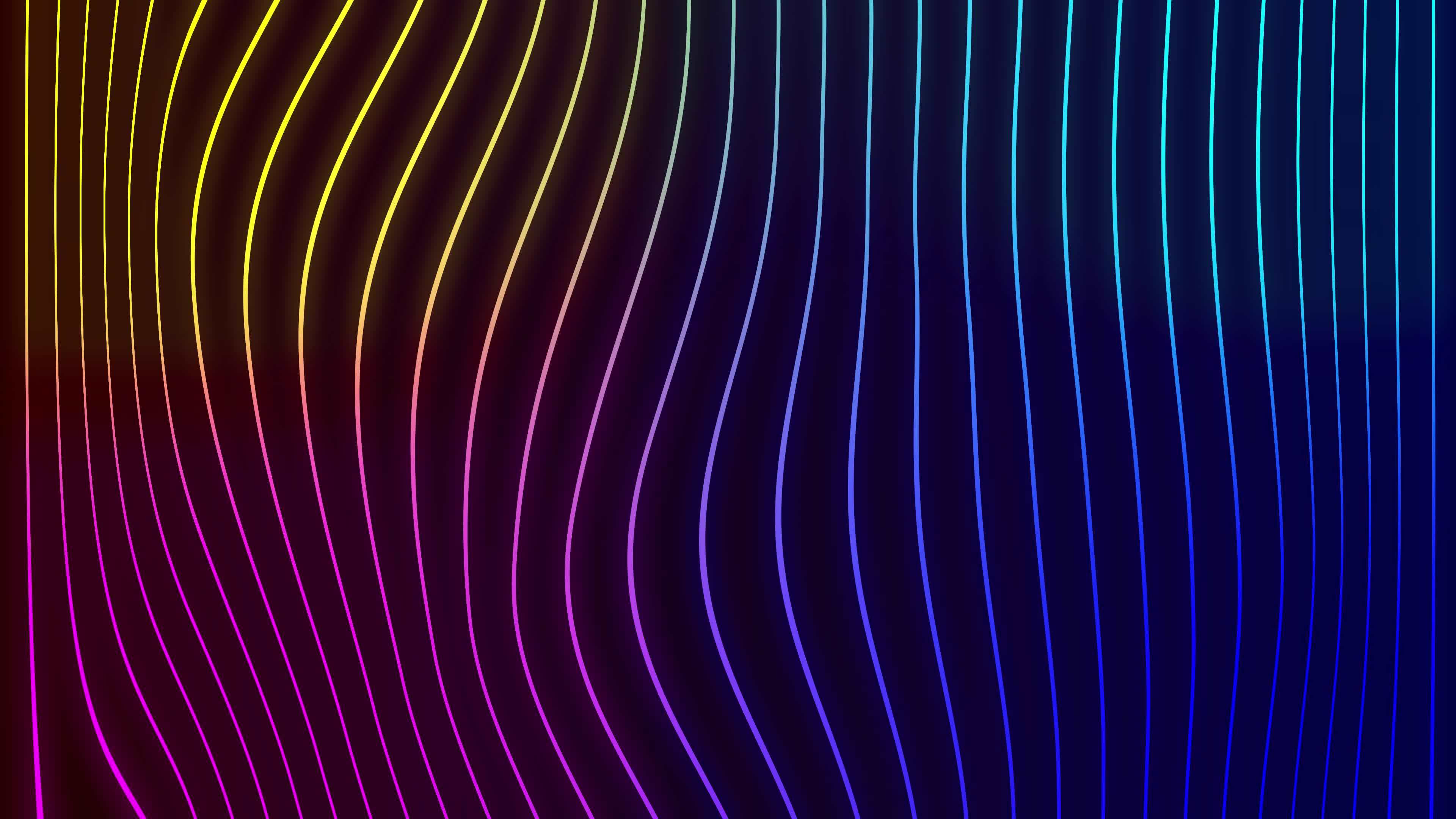 Animation Lines colorful glow background - Modern colorful wallpaper 4k  9703590 Stock Video at Vecteezy