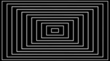 Rectangle shapes looping animation seamless on black background video