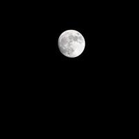 lapso de tiempo de la luna, lapso de tiempo de stock - subida de la luna llena en el cielo de la naturaleza oscura, la noche. Lapso de tiempo de disco de luna llena con luz de luna en el cielo negro oscuro de la noche. secuencias de video gratuitas de alta calidad o timelapse foto