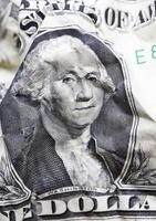 sucio un dólar en efectivo genuino foto