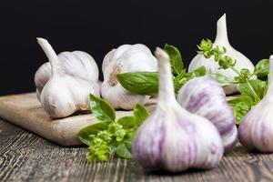 verduras en la mesa foto