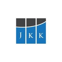 Diseño de letras jkk. Diseño de logotipo de letras jkk sobre fondo blanco. concepto de logotipo de letra de iniciales creativas jkk. Diseño de letras jkk. Diseño de logotipo de letras jkk sobre fondo blanco. j vector