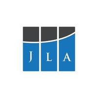 . JLA letter design.JLA letter logo design on WHITE background. JLA creative initials letter logo concept. JLA letter design.JLA letter logo design on WHITE background. J vector