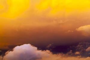 beautiful yellow bright the clouds photo