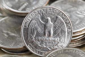 American quarter dollar photo