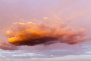 cielo durante el atardecer foto