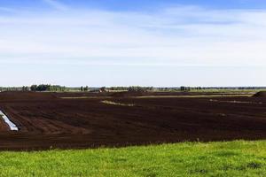 production of peat photo