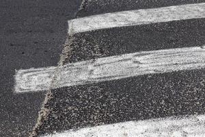 pedestrian crossing artificial roadside road photo