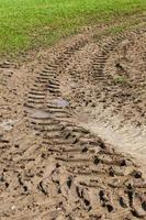 traces of a heavy tractor photo