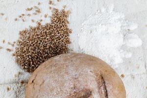 round bread, close up photo