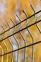 old metal fence photo