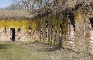 ruins of an old abandoned structure photo