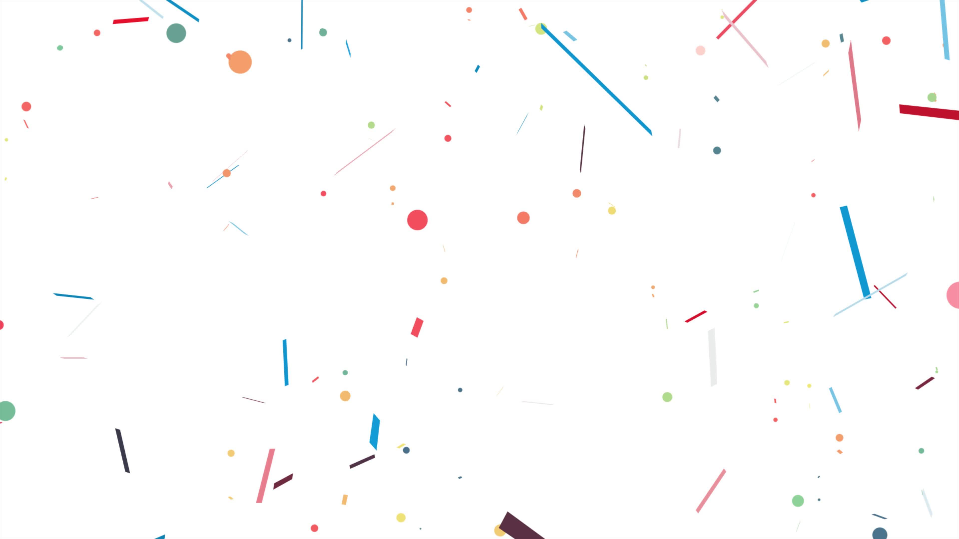 Animated Falling Confetti Gif