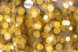 blurred abstract bokeh background for Decorations for New Year and Holidays photo