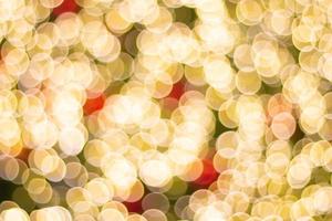 blurred abstract bokeh background for Decorations for New Year and Holidays photo