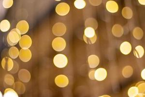 blurred abstract bokeh background for Decorations for New Year and Holidays photo