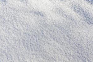 ventisqueros profundos de nieve blanda en la temporada de invierno foto