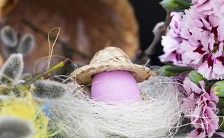 eggs and other elements for Easter photo