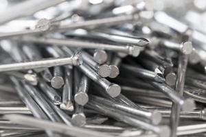 zinc coated steel nails for rust protection photo