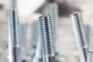 steel metal bolts for construction photo