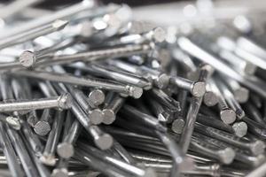 zinc coated steel nails for rust protection photo