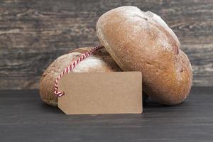 two fresh bread photo