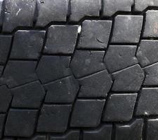 truck tire, close up photo