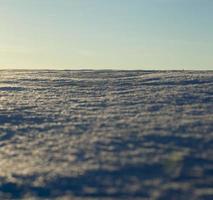 uneven drifts of white snow photo