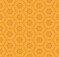 Bright orange geometric abstract seamless pattern. Polygonal texture from thin lines. Repeating pattern of triangles and polygons Template for background wallpaper textile fabric. Vector illustration.