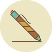 Pen Filled Retro vector