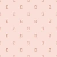 Windows lean forward engraved seamless pattern. Retro frame glass window hand drawn style. vector
