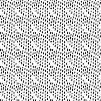 Hand drawn geometric hatch seamless pattern. Chaotic waves of strokes. Simple vector illustration endless repeatable texture background. black and white