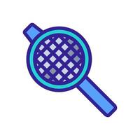 sieve box icon vector outline illustration