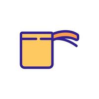 sieve cuisine equipment icon vector outline illustration