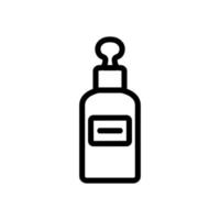 skincare serum icon vector outline illustration