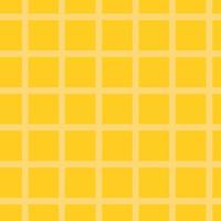 Vector seamless plaid pattern. Yellow retro background.