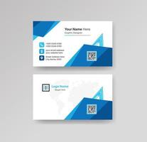 Modern Creative and Clean Business Card Design Template Vector