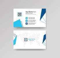 Modern Creative and Clean Business Card Design Template Vector