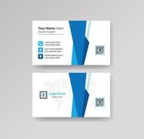 Modern Creative and Clean Business Card Design Template Vector