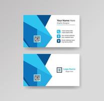 Modern Creative and Clean Business Card Design Template Vector