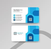 Modern Creative and Clean Business Card Design Template Vector