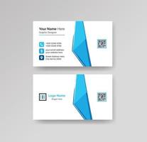 Modern Creative and Clean Business Card Design Template Vector