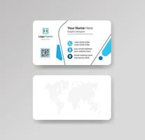 Modern Creative and Clean Business Card Design Template Vector