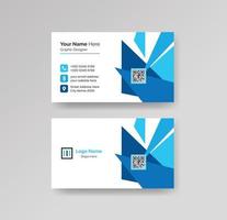 Modern Creative and Clean Business Card Design Template Vector