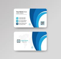 Modern Creative and Clean Business Card Design Template Vector